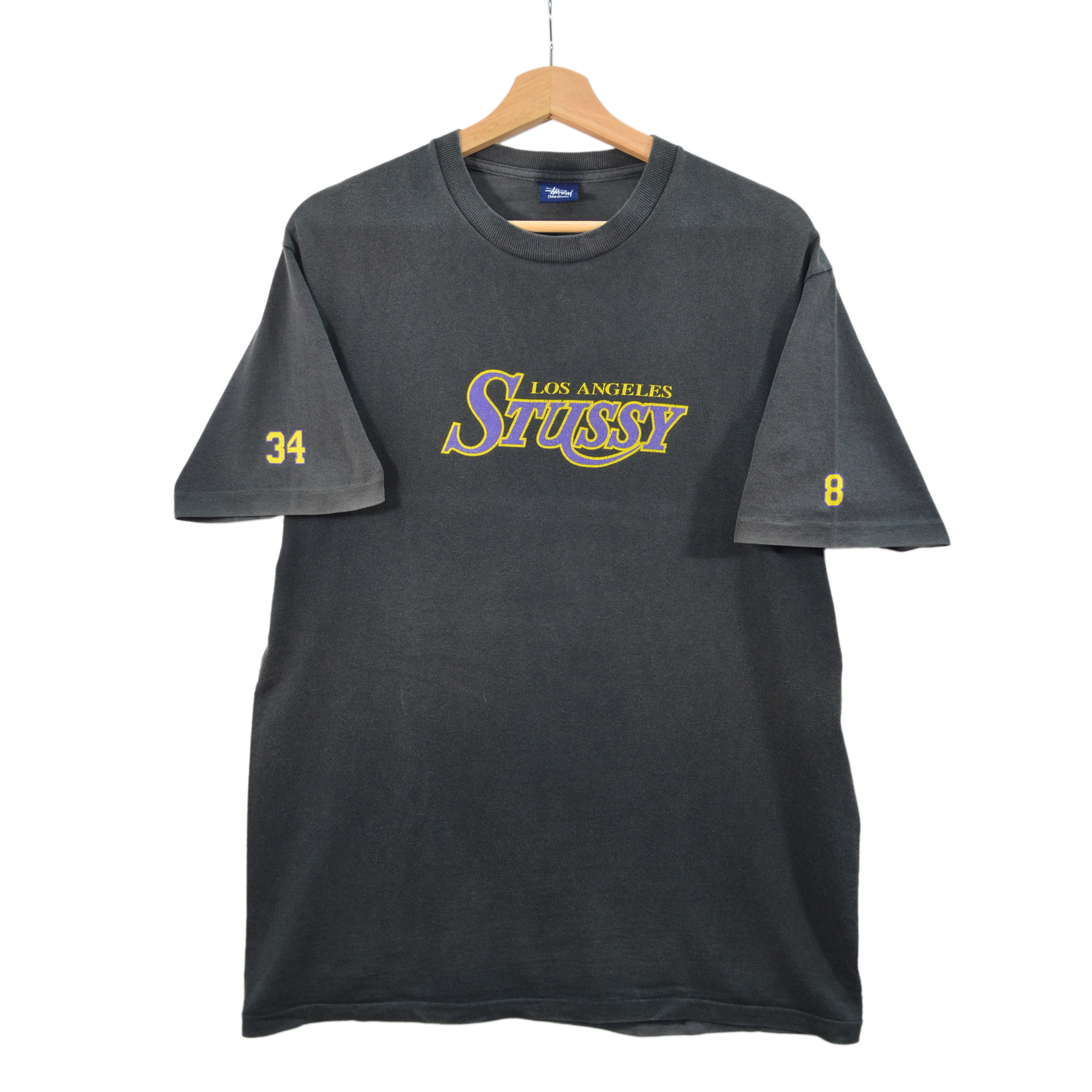 STUSSY LAKERS TEE / MEDIUM