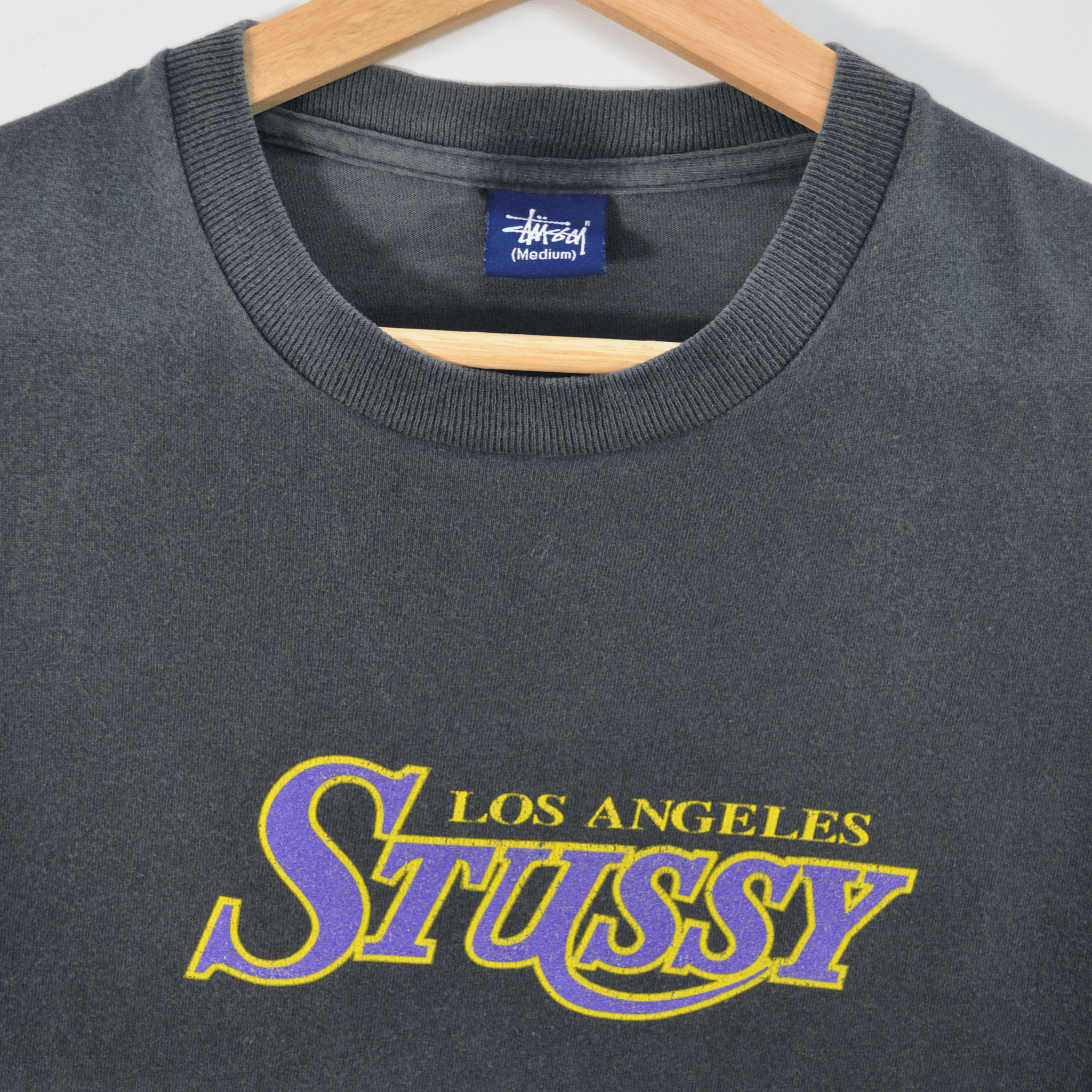 STUSSY LAKERS TEE / MEDIUM