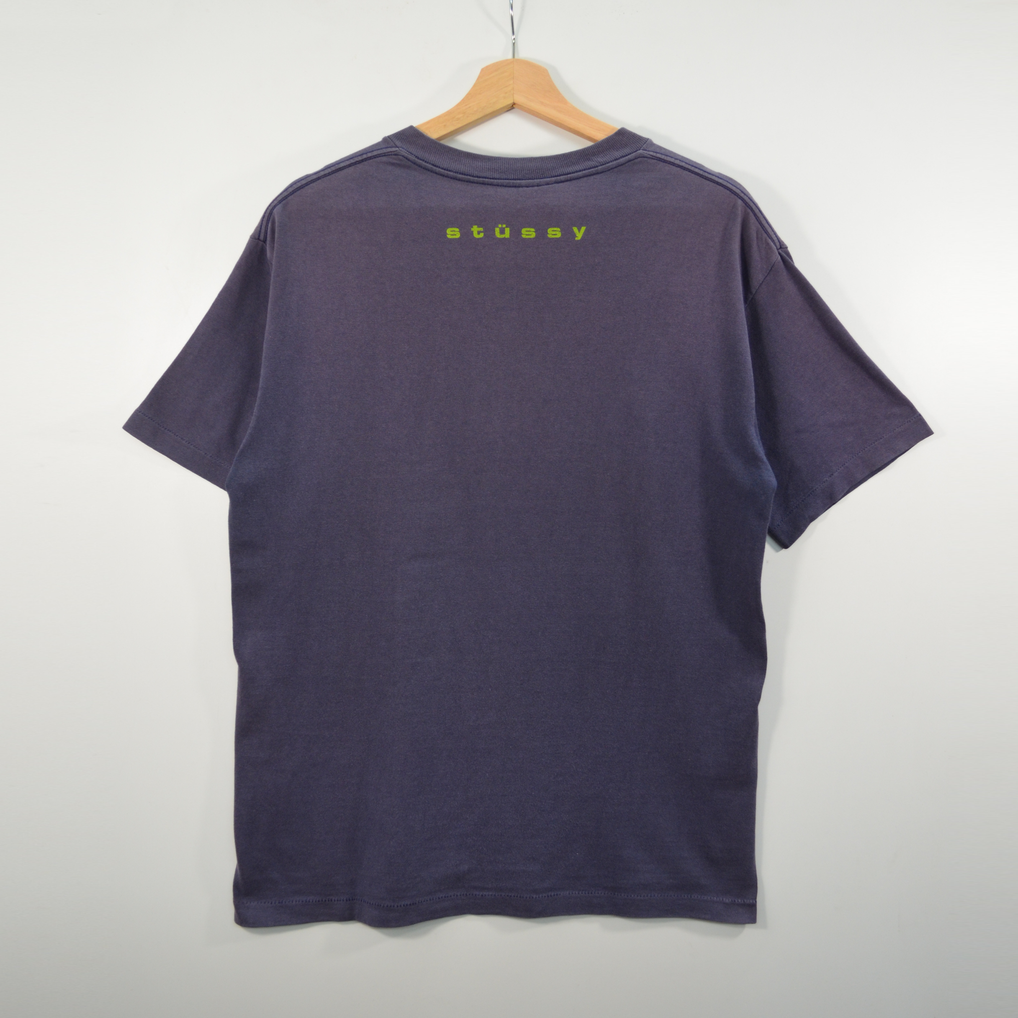 1990S STUSSY CIRCLE LOGO TEE / MEDIUM