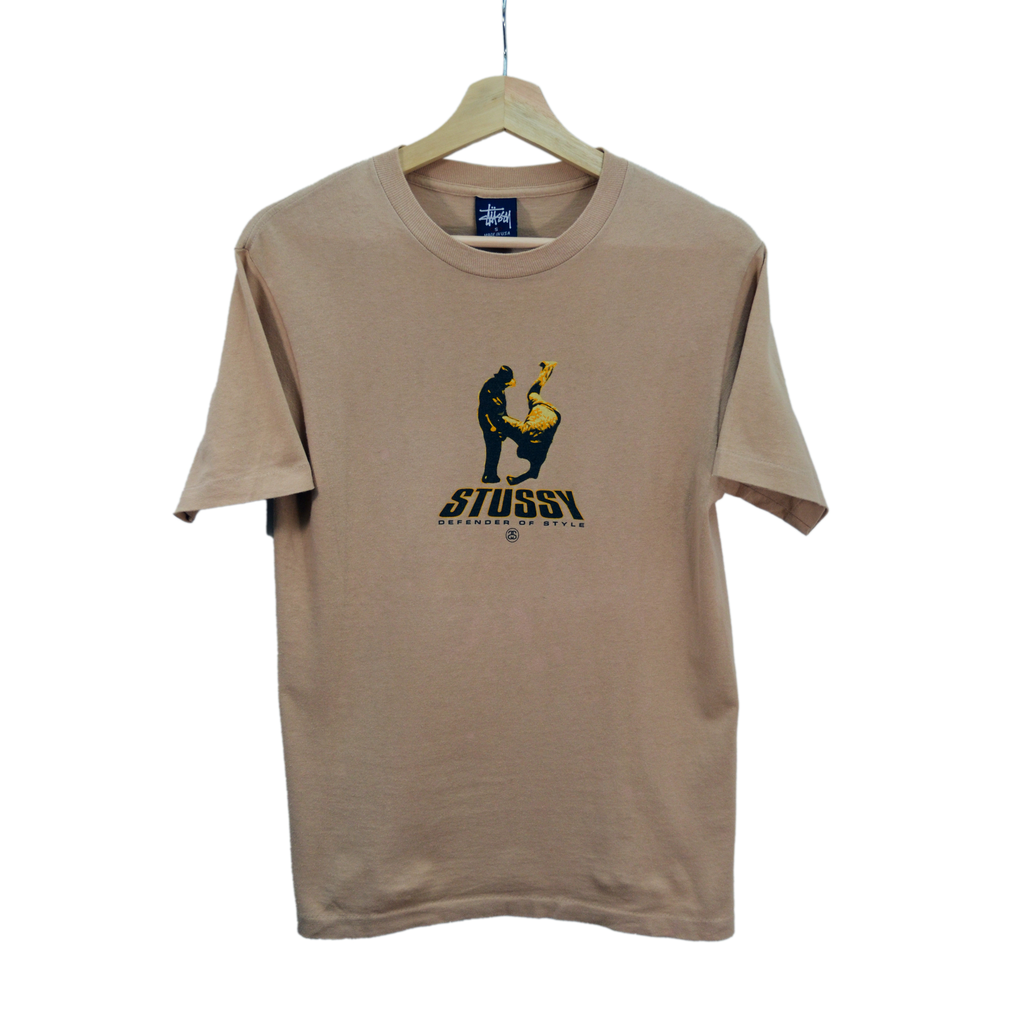 1990S STUSSY DEFENDER OF STYLE TEE / SMALL