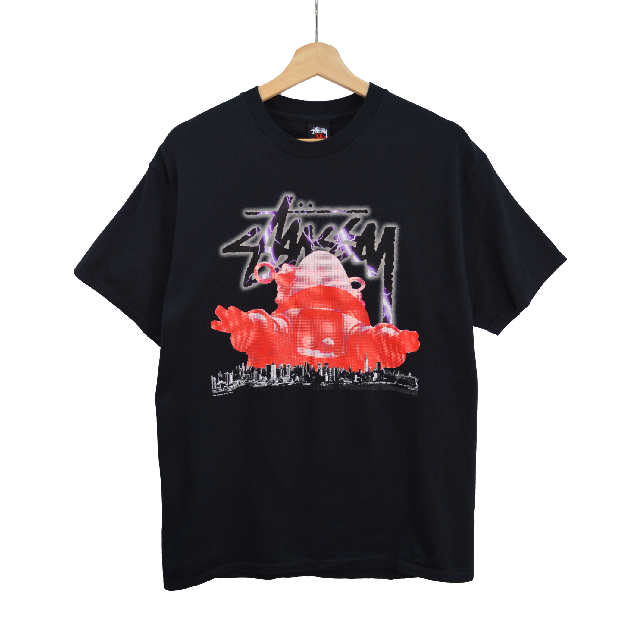 STUSSY LIGHTNING CITY TEE / MEDIUM