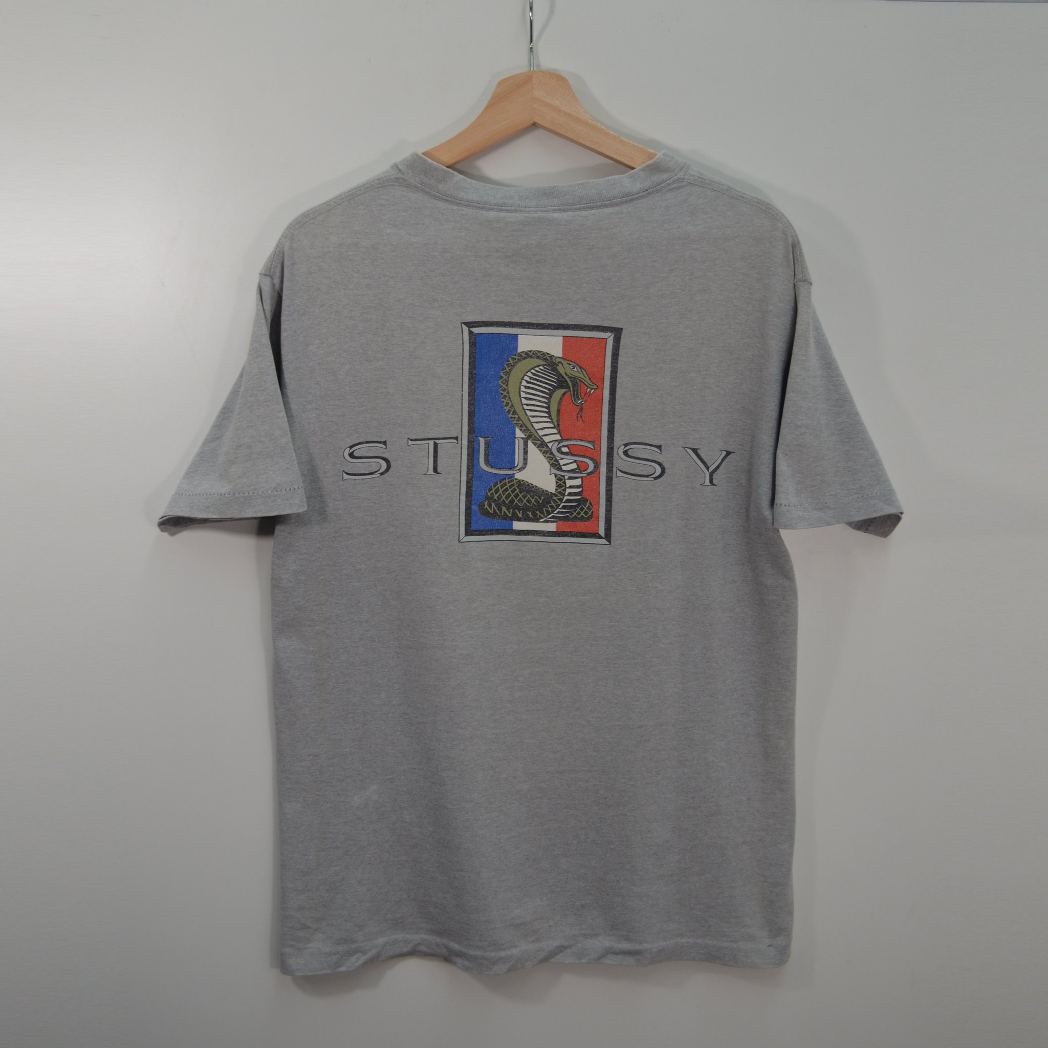 1990S STUSSY SNAKE TEE / MEDIUM