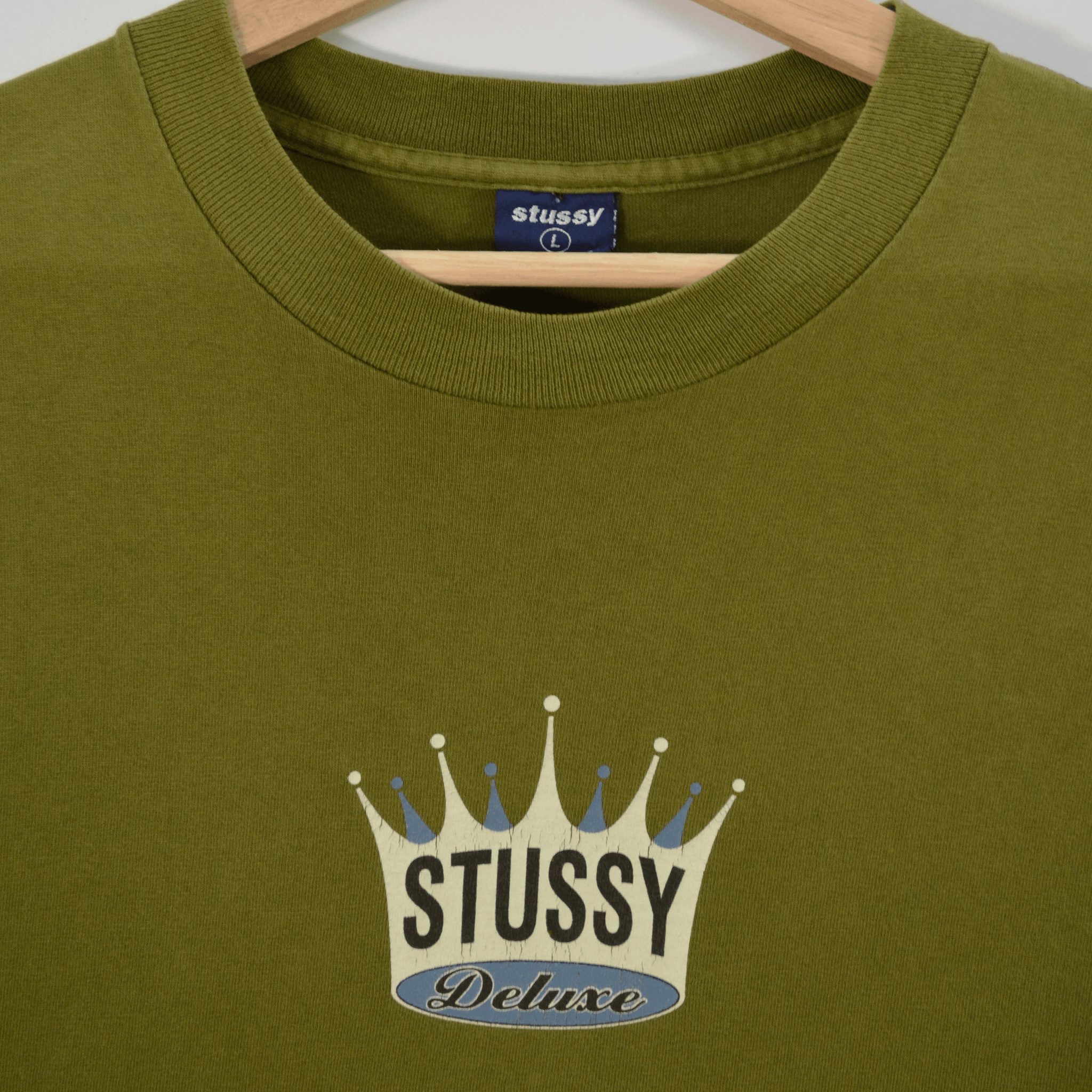 1990S STUSSY DELUXE TEE / LARGE