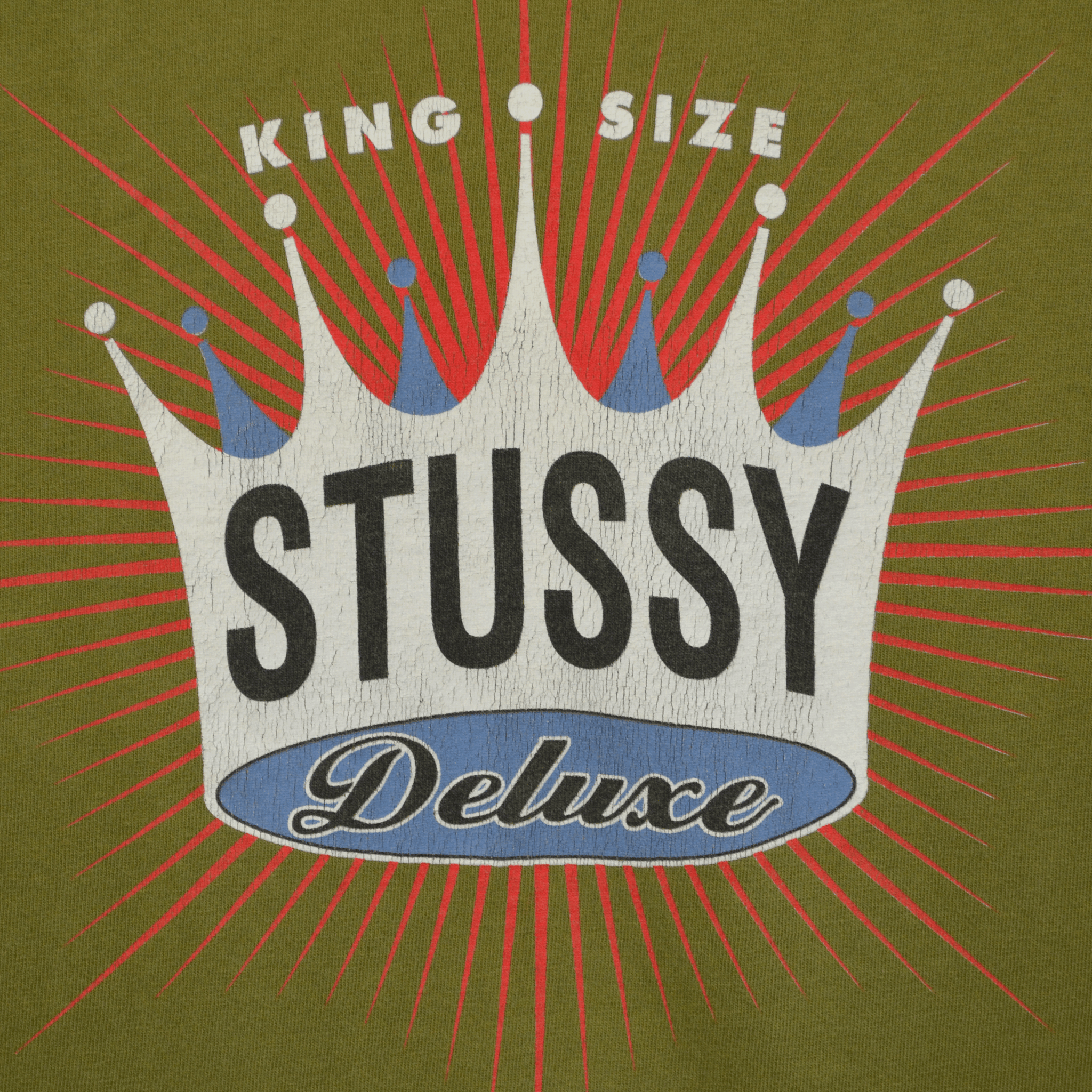 1990S STUSSY DELUXE TEE / LARGE
