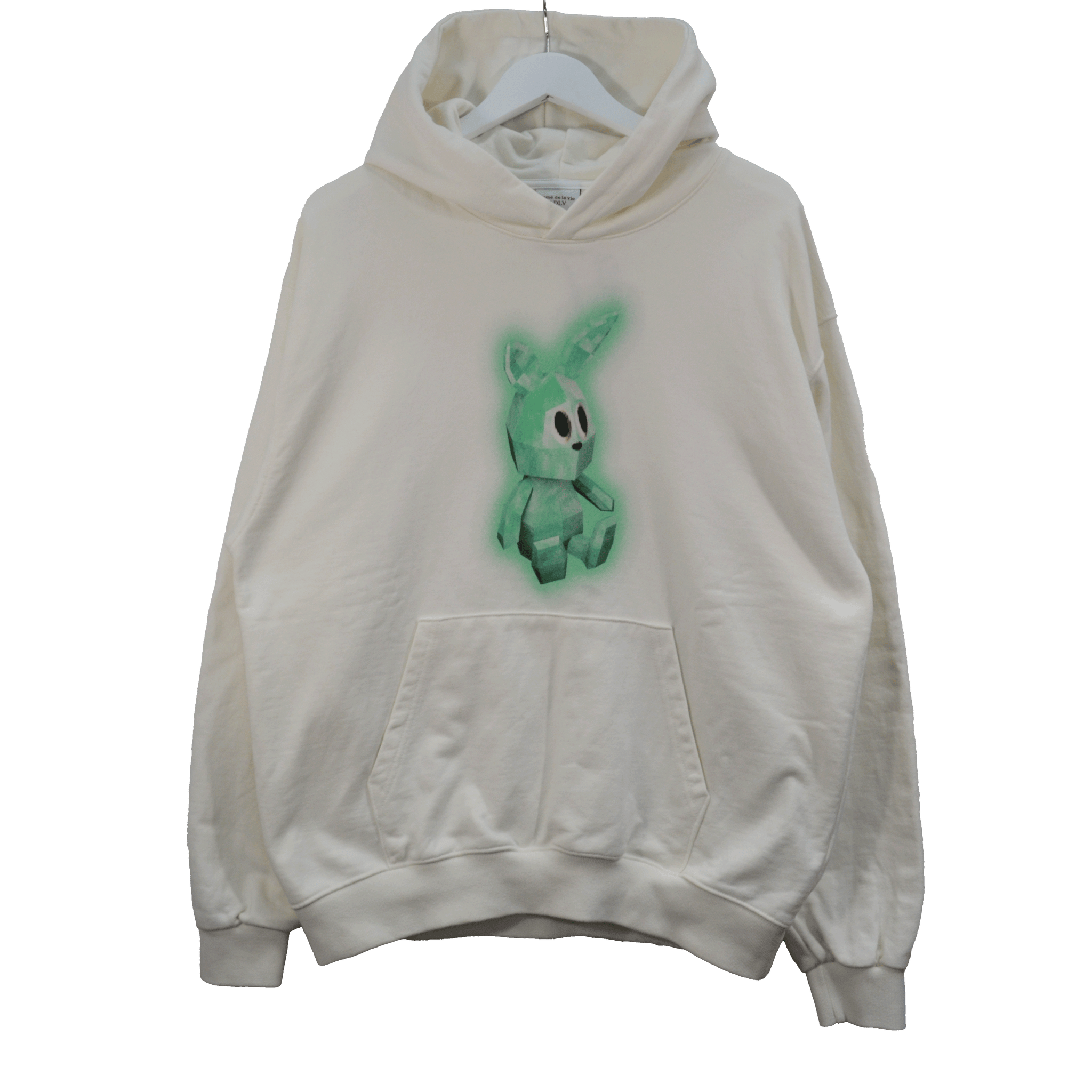 ACME DE LA VIE 3D RABBIT HOODIE / 1 LARGE
