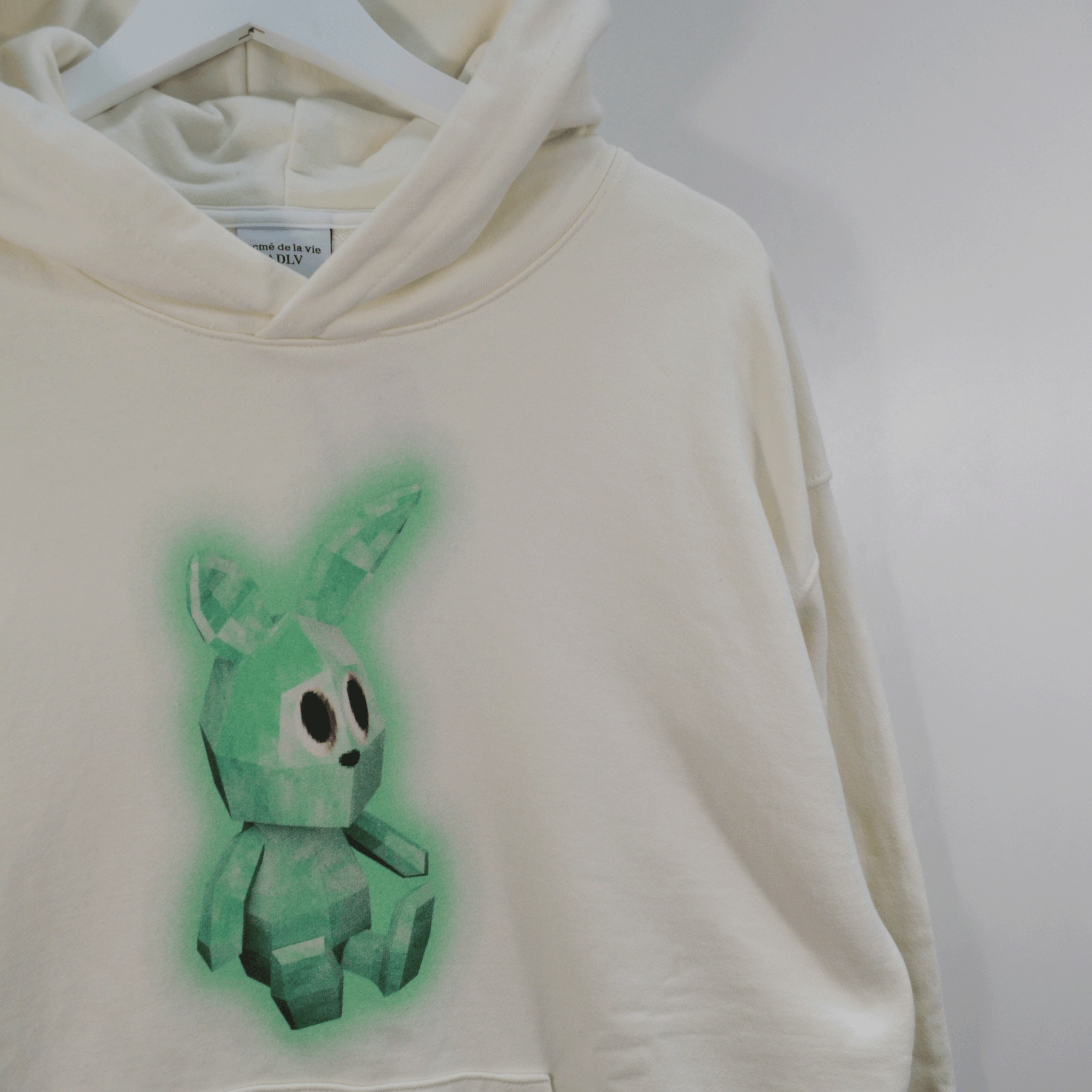 ACME DE LA VIE 3D RABBIT HOODIE / 1 LARGE
