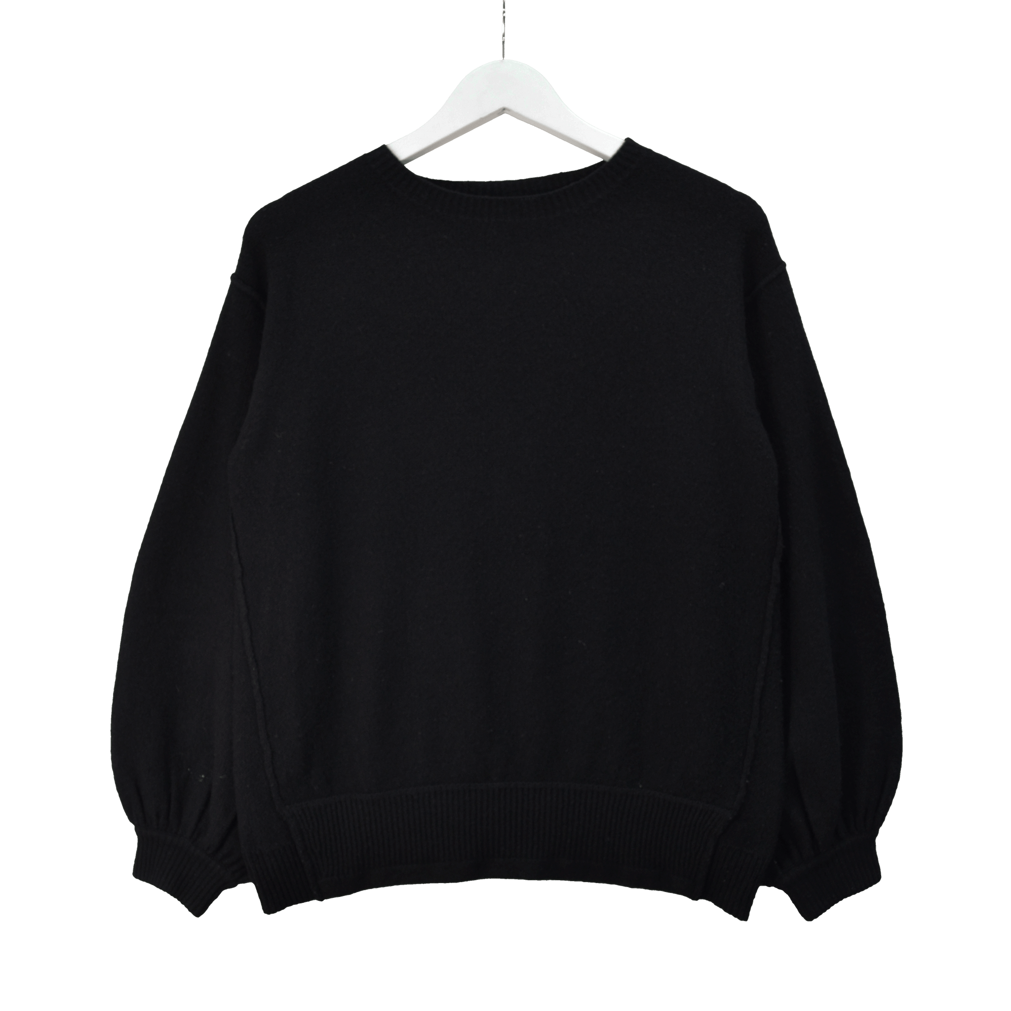 BLACK HELMET LANG SWEATER / XS