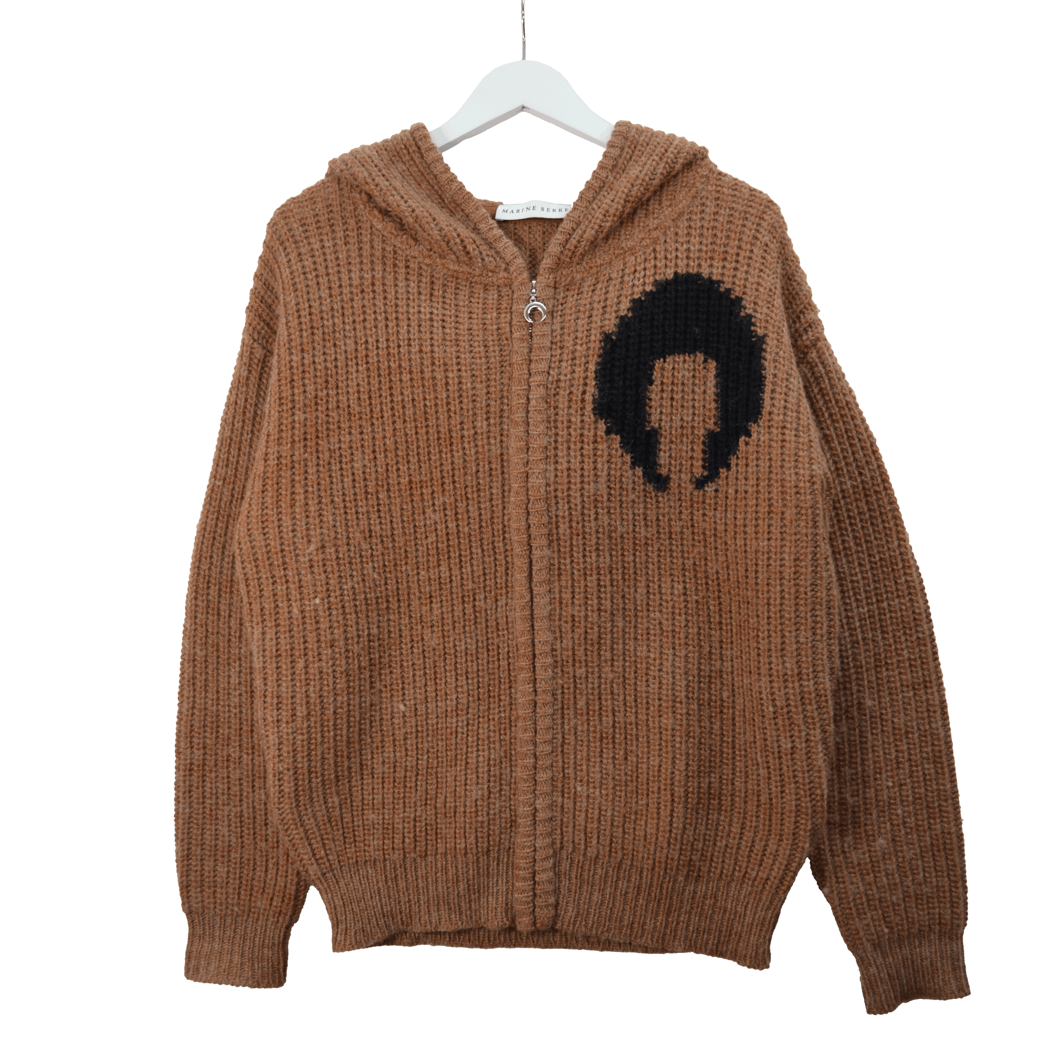 MARINE SERRE ZIP UP SWEATER / M