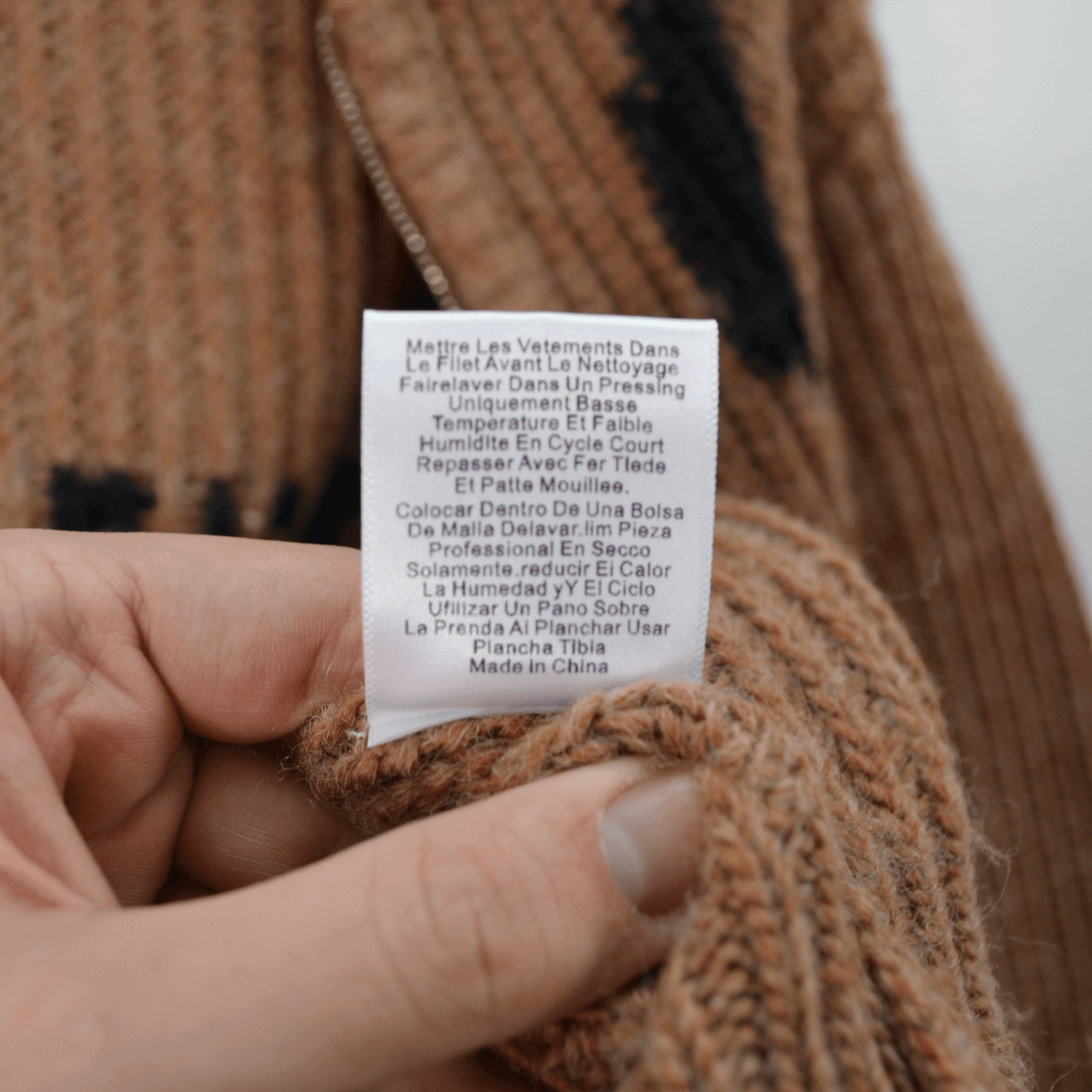 MARINE SERRE ZIP UP SWEATER / M