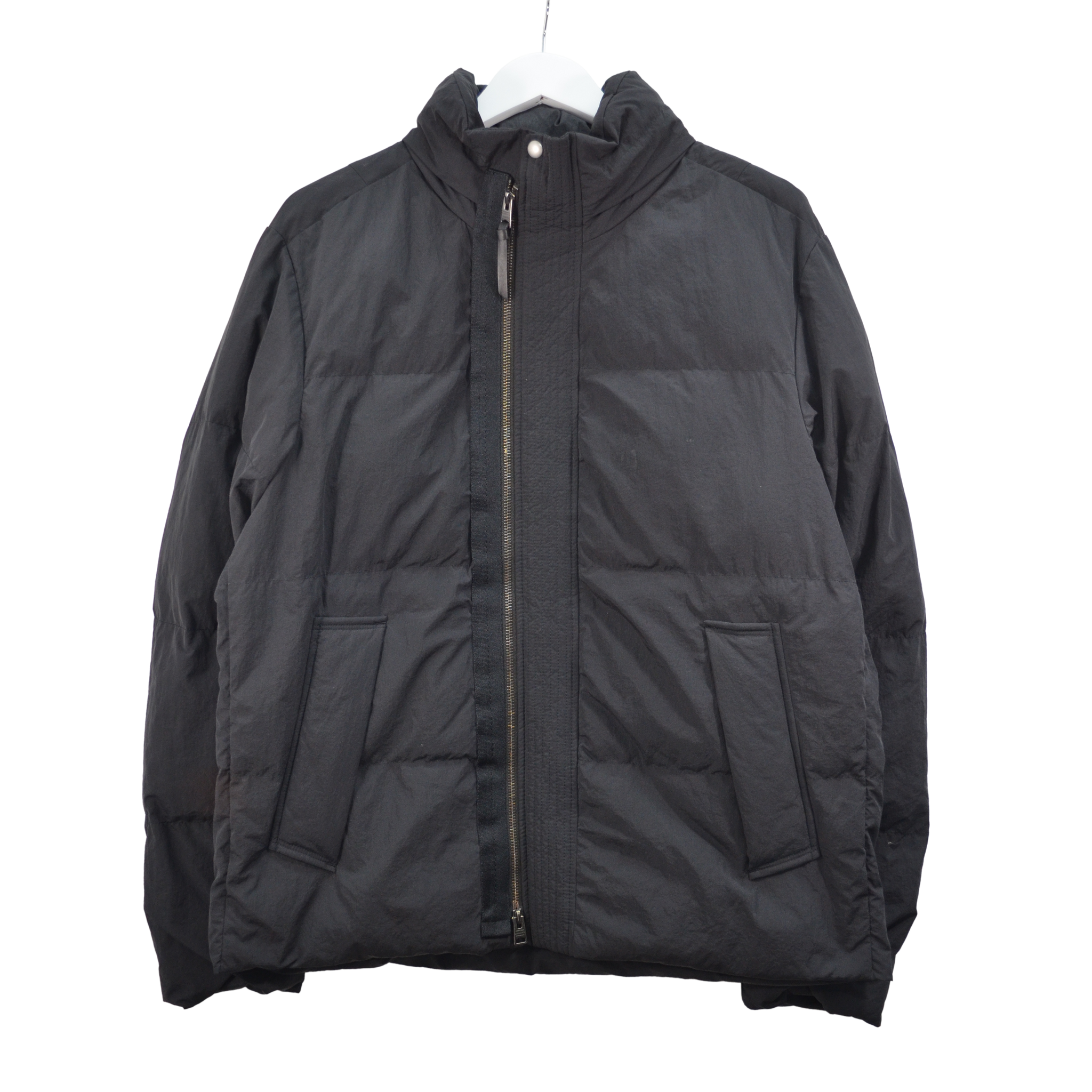 ALL SAINTS BLACK PUFFER / LARGE