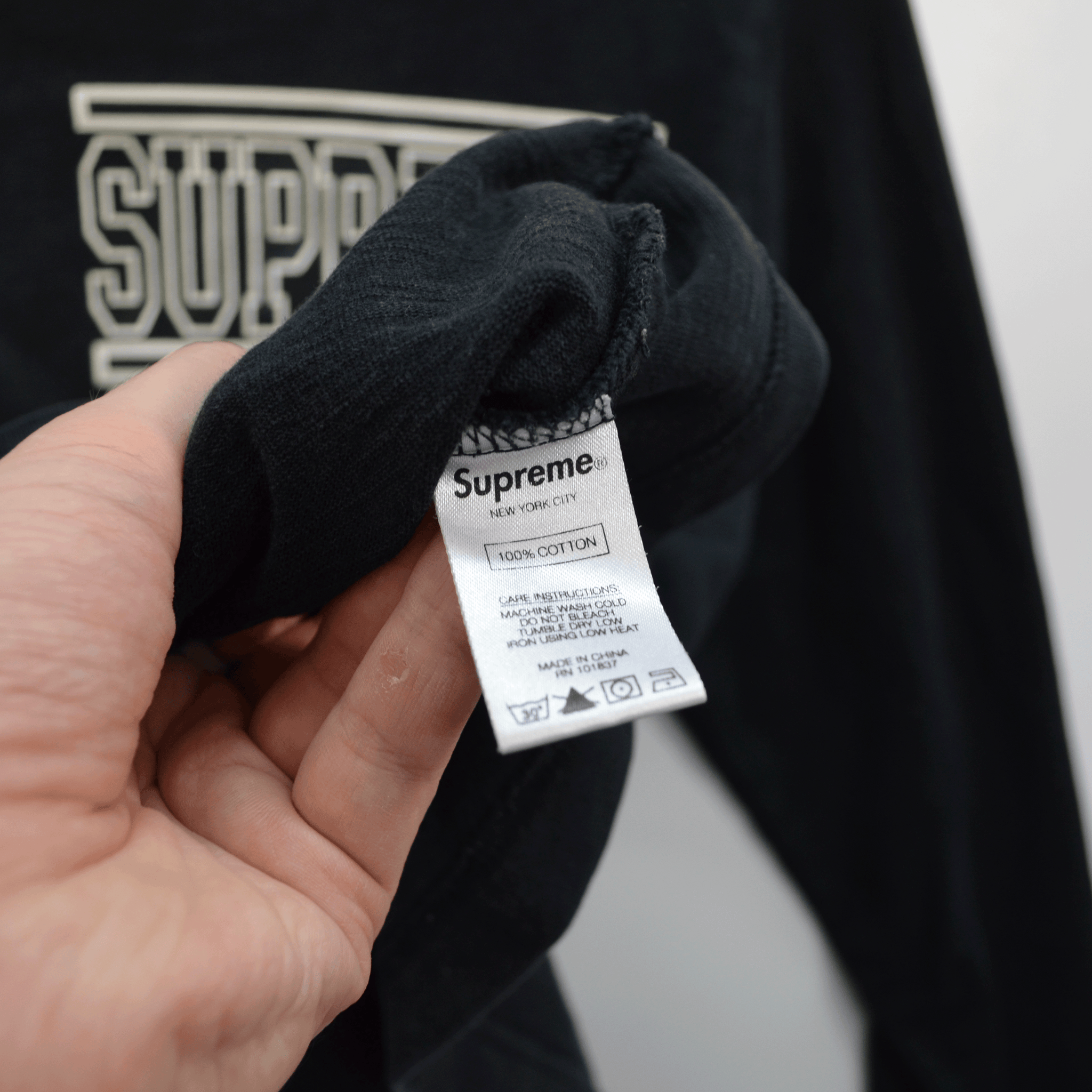 SUPREME SPELL OUT LONG SLEEVE / M