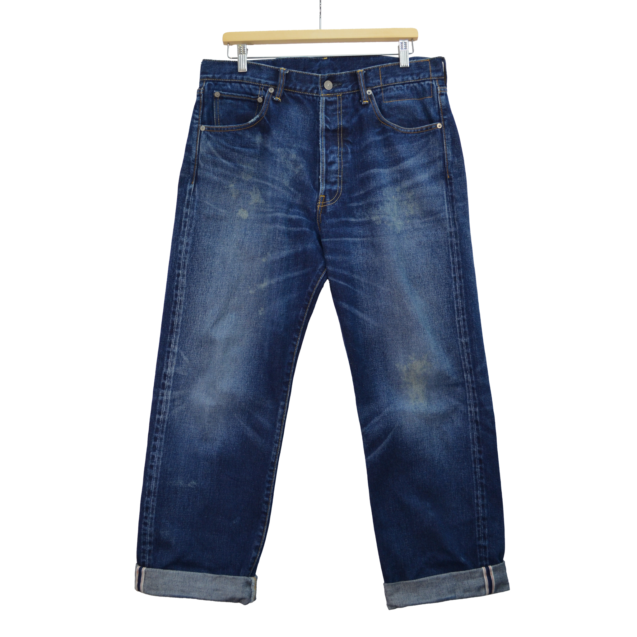 VISVIM SELVEDGE DENIM JEANS / 36"x30"