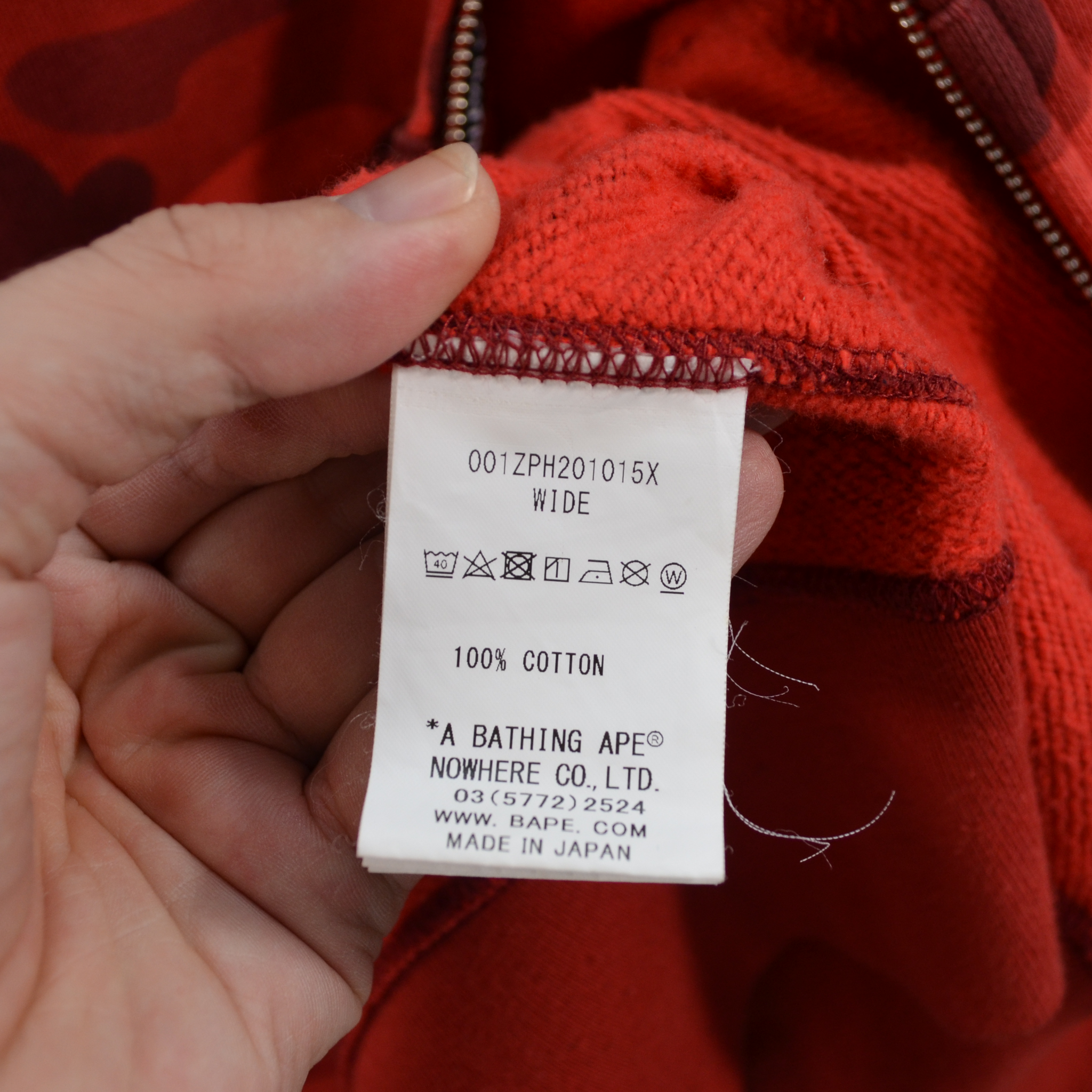 BAPE DOUBLE SHARK HOODIE / XLARGE