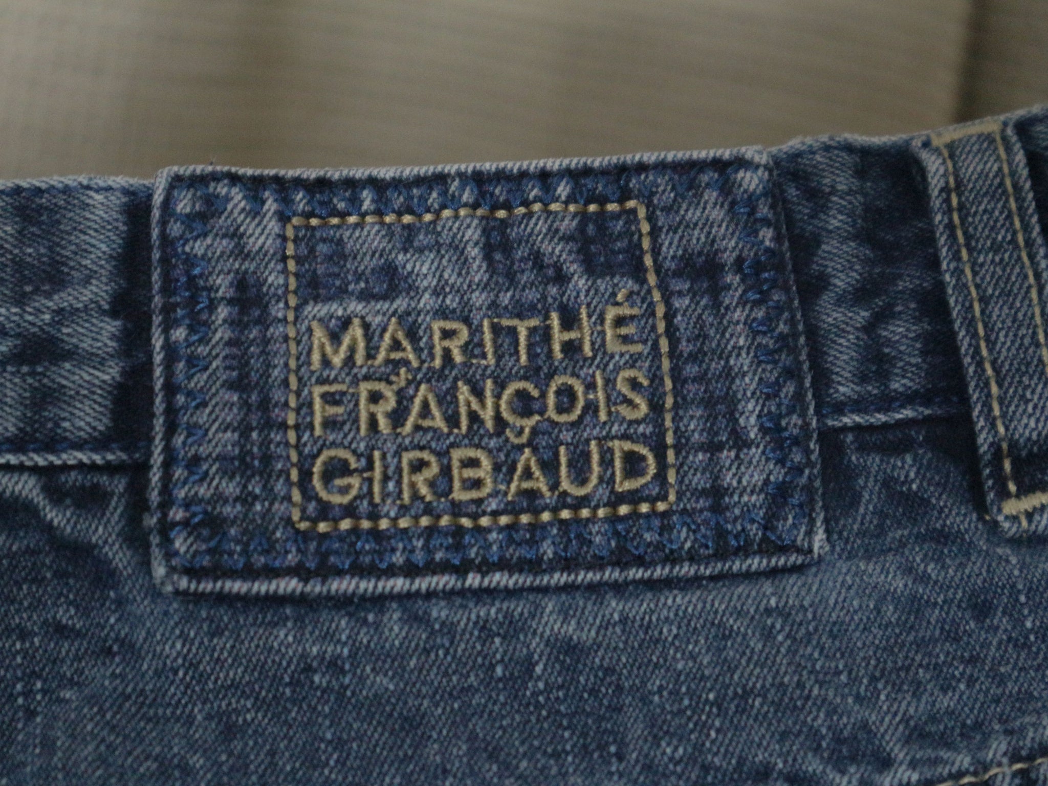 2000s MARITHE FRANCOIS GIRBAUD BAGGY DENIM JEANS / 36x32