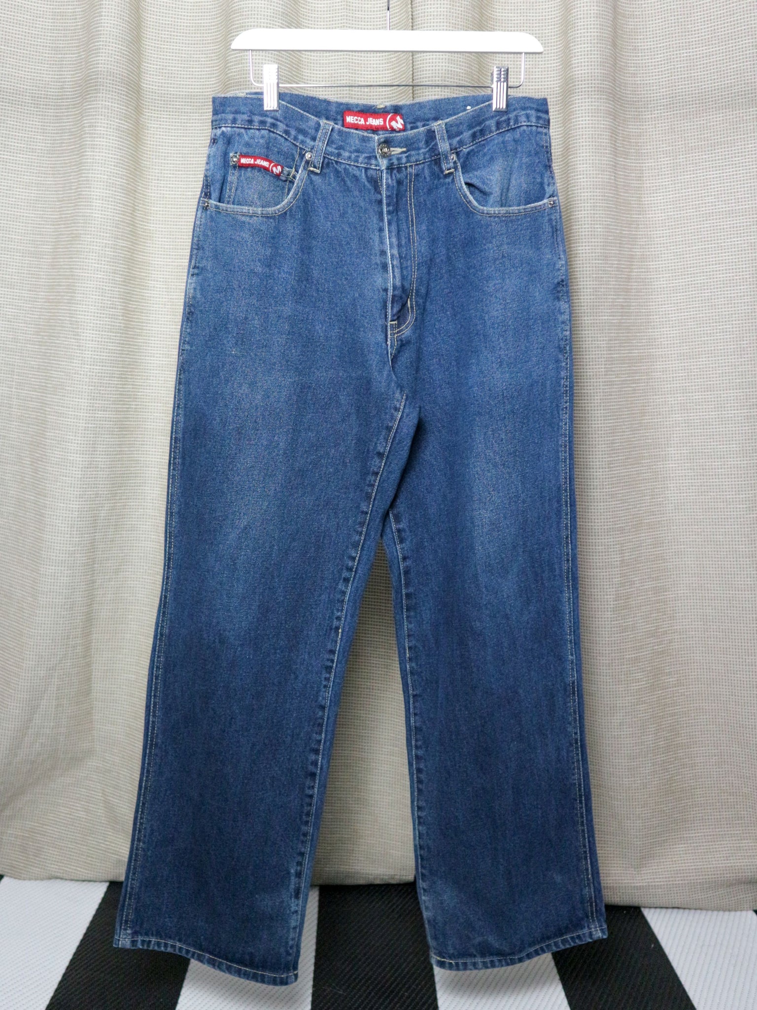 2000s MECCA DENIM LOOSE STRAIGHT JEANS / 32x32