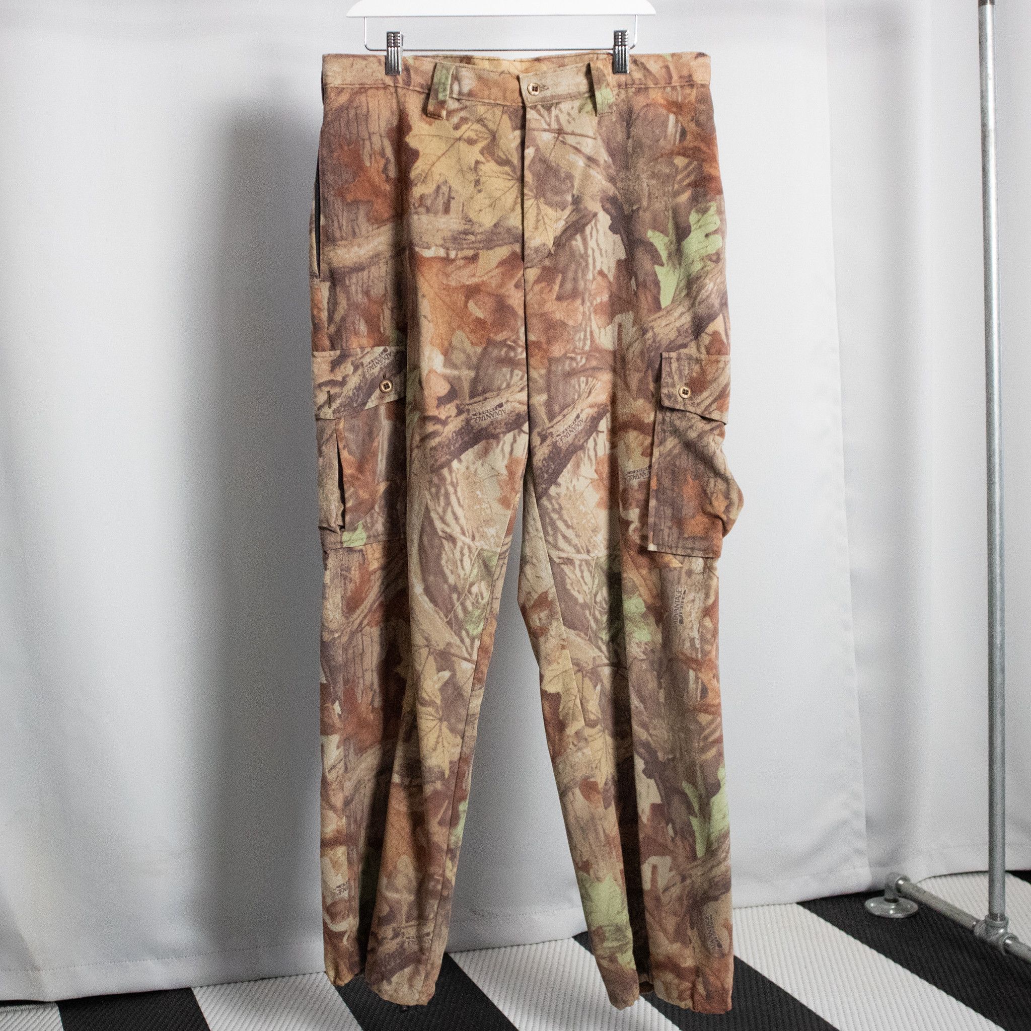 2000’S Y2K WOOLRICH BAGGY CAMO WIDE PANTS / 34x32