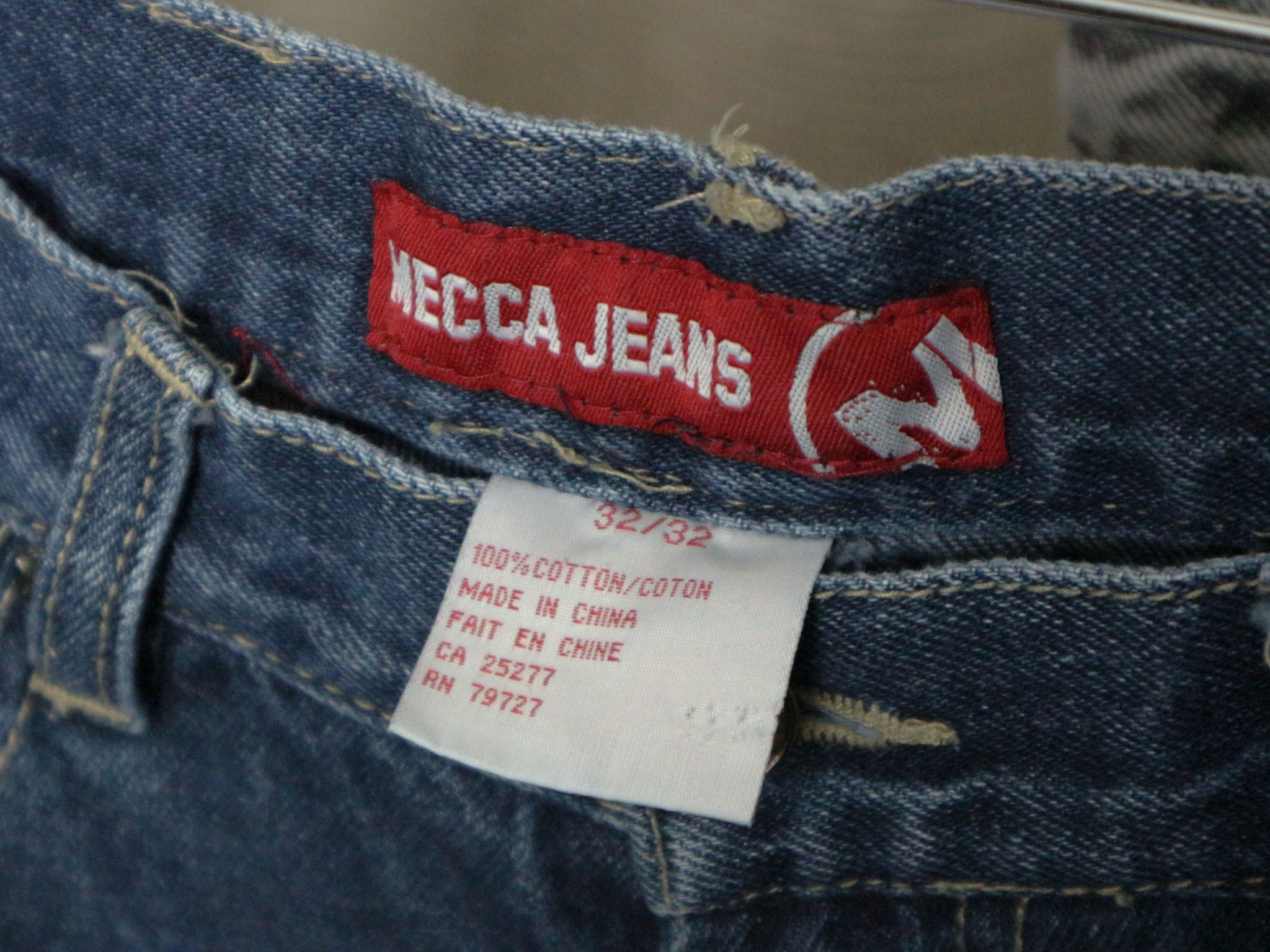 2000s MECCA DENIM LOOSE STRAIGHT JEANS / 32x32